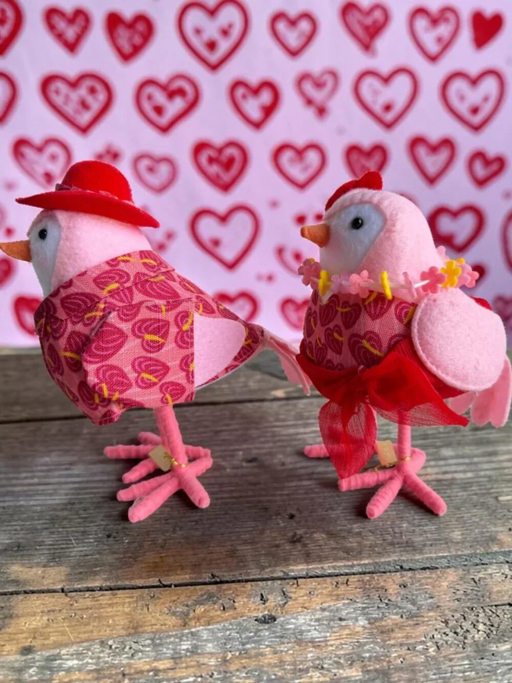 Target Spritz Birds Featherly Friends 2020 Valentines Yucca & Fuchsia